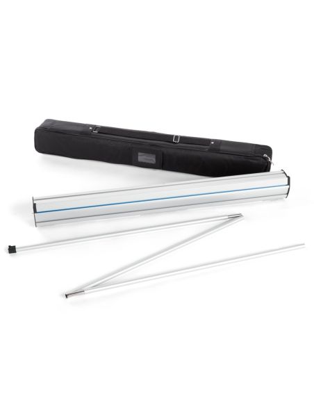 Roll up estándar 100 × 200 cm con mástil reforzado y 4 materiales