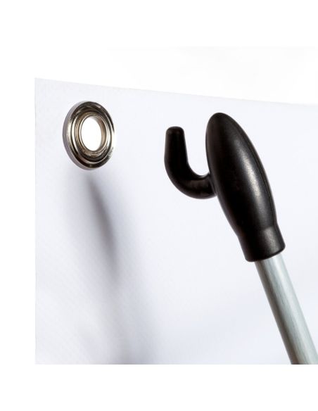 X-Banner premium 80 × 200 cm: la alternativa ligera al roll up