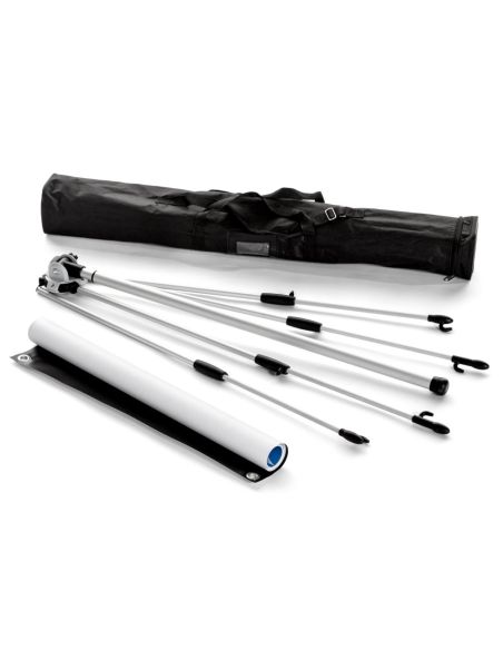 X-Banner premium 80 × 200 cm: la alternativa ligera al roll up