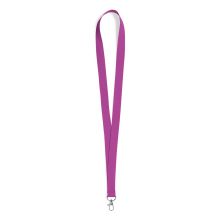 Lanyard Neck de poliéster con mosquetón metálico
