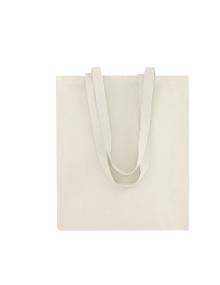 Bolsa Ponkal tote de algodón natural 180 g con asas largas