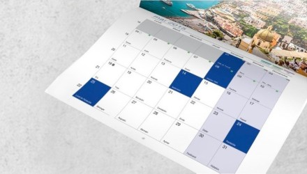 Calendarios personalizados