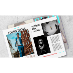 Impresión de revistas, catálogos y folletos grapados