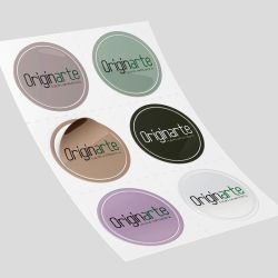 Pegatinas en Plancha - Hojas A4 y A5 con Stickers troquelados