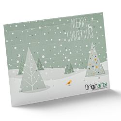 Calendario de Navidad con cupones (calendario de adviento)
