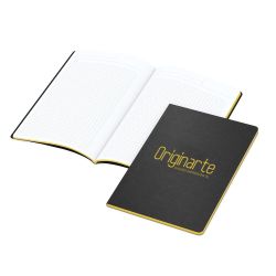 Cuadernos de notas de tapa blanda personalizados con logo