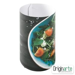 Expositor de mesa cilindro personalizado