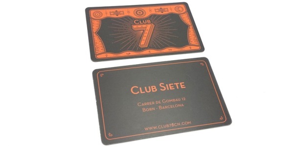 Club Siete | Tarjetas 
