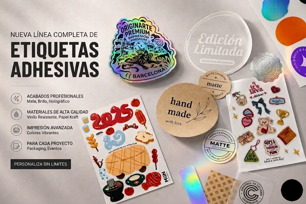 Guía definitiva de etiquetas y vinilos: cómo elegir el material perfecto y preparar tu archivo