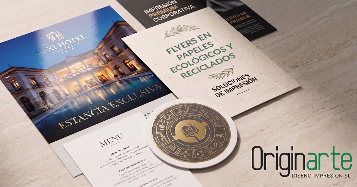 Cómo preparar el archivo de tus flyers para cada acabado: plata, oro, estampado, relieve y UV