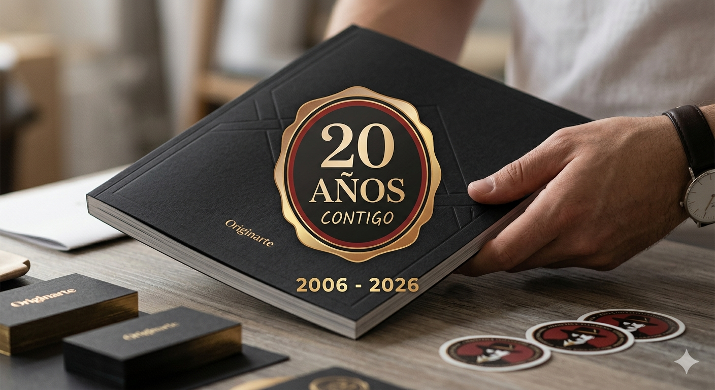 Todo lo que imprimimos: 20 años y más de 15.000 productos